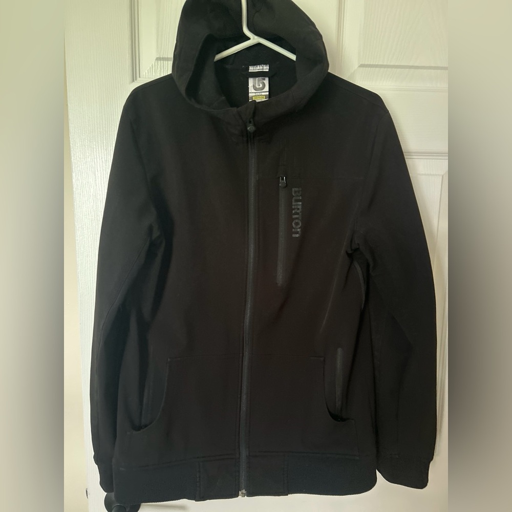 Burton Black Hooded Softshell Jacket